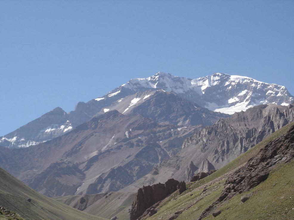 La Akonkagvo ekde HORCONES.