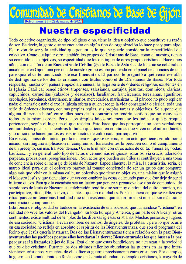 Marzo - 2022