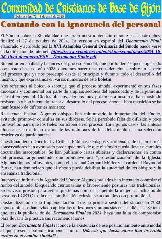 nº 72 - Abril - 2025