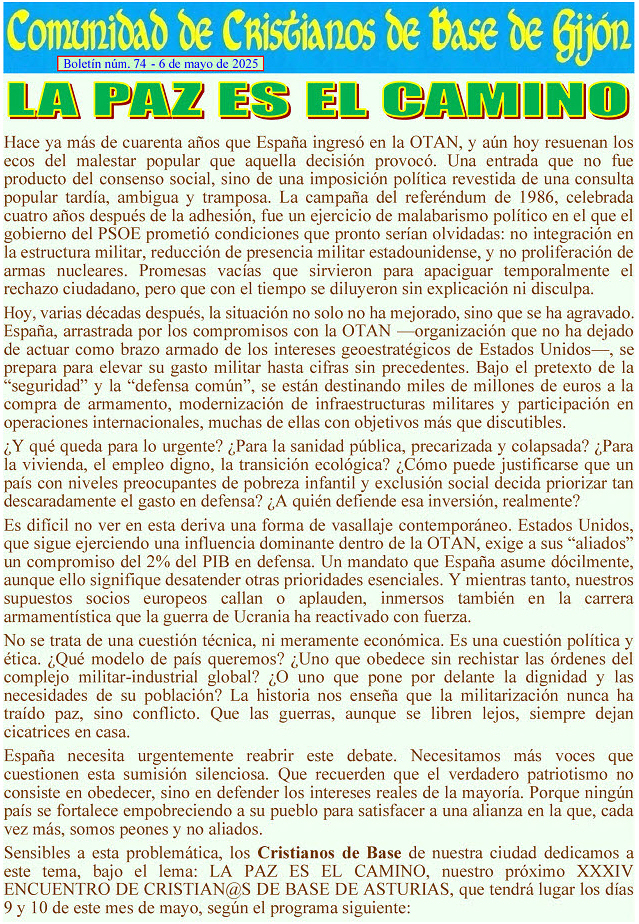 nº 74 - Mayo - 2025